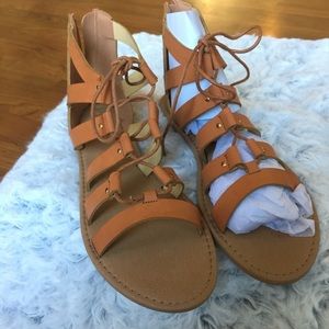 DREAM PAIRS Ankle Strap Flat Sandals